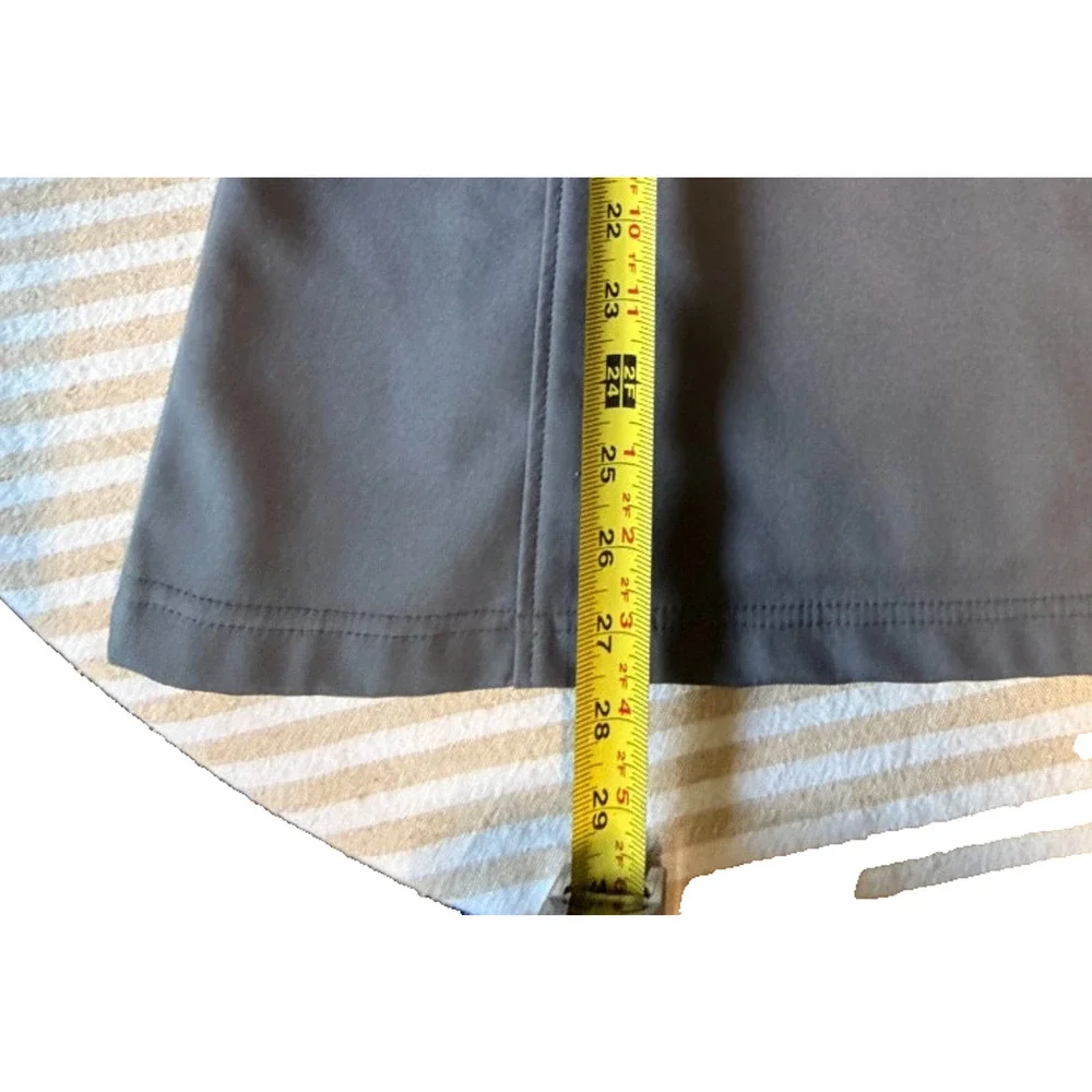 Magellan Outdoors Womens Softshell Jacket Full Zip Gray Charcoal Fleece Lined L
